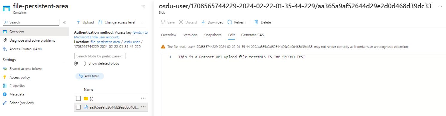 Persistent Storage